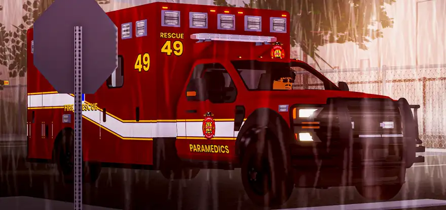 Rescue 49 in the rain