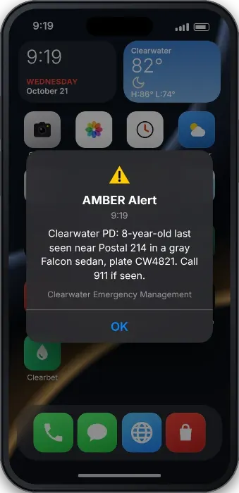 Emergency alerts